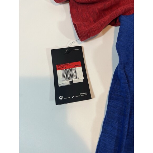 Chicago Cubs Shirt Size Large Blue Red Baseball  Dri-Fit NWT - Picture 8 of 8